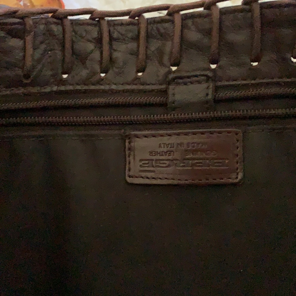 Berge Tooled Leather Purse Made In Italy Gem